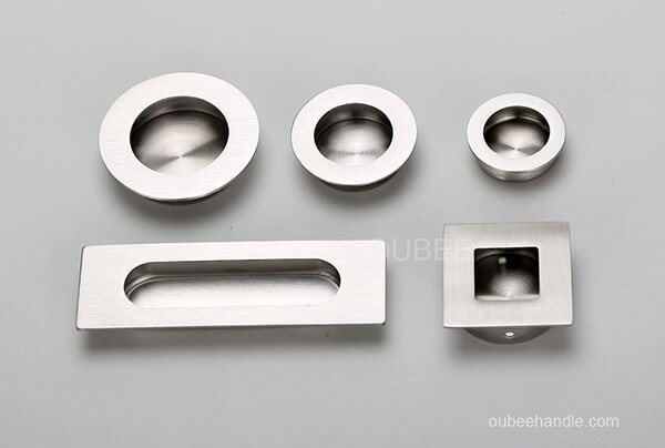 brushed stainless steel cabinet pulls