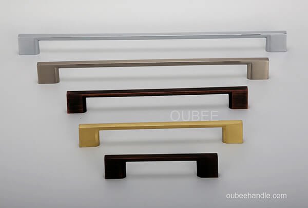 Black Chrome Kitchen Handles