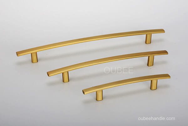 Cabinet Pulls Brushed Brass