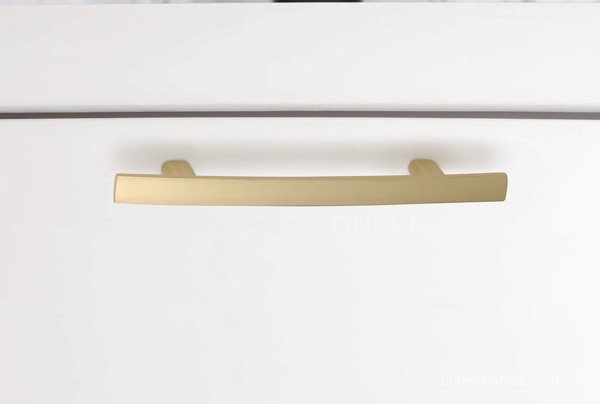 Satin Brass Furniture Handles