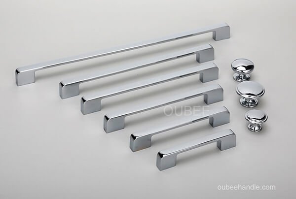 Chrome Drawer Pull Handles